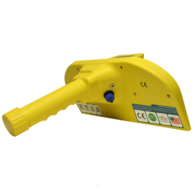 AML Pro PVC Pipe Finder in Yellow, Rear View