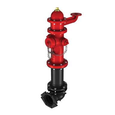 FIREFLO Dry Barrel Fire Hydrant with Monitoring Flange