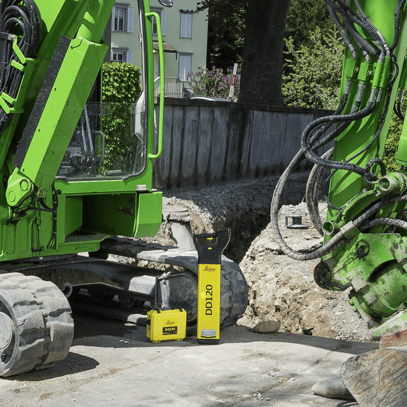 Using the Leica DA230 3-Watt Transmitter with the DD120 to find underground cables