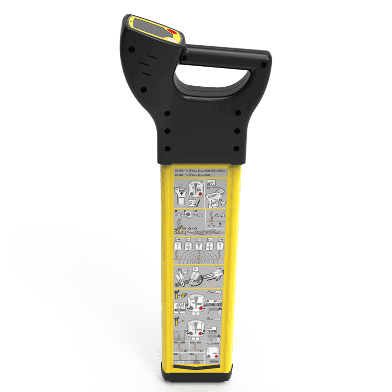 Leica DD120 Utility Locator Depth Package Receiver Left Side View