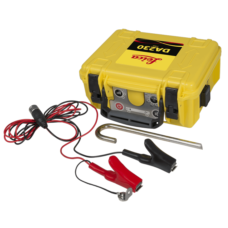 Leica DD220 Utility Locator DA230 Transmitter with Direct Connection Cables and Ground Stake