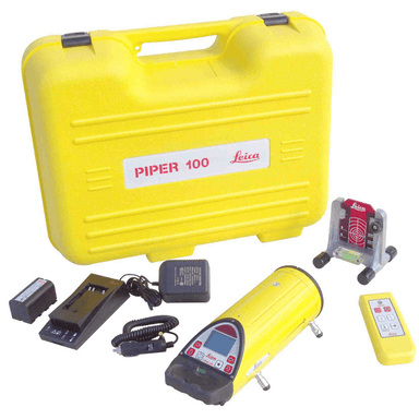 Leica Piper 200 Pipe Laser Equipment Set