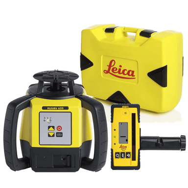 Leica Rugby 620 Rotary Laser Equipment Kit