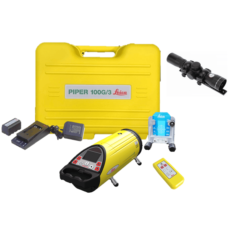 Leica Piper 100 Pipe Laser Package 3