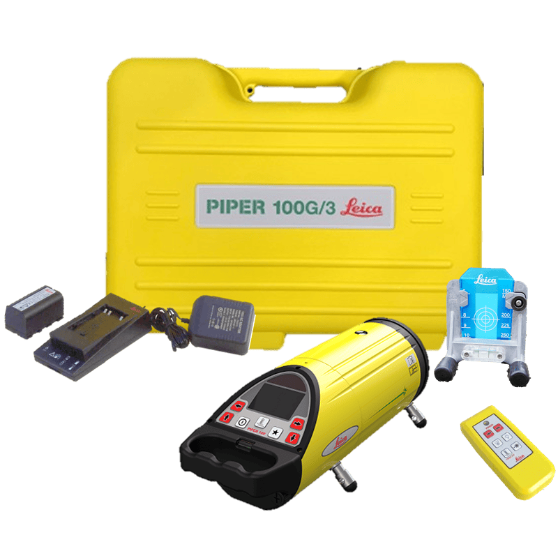 Leica Piper 100 Pipe Laser Package 2