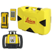 Leica Rugby 640 Green Rotary Laser 140 Rod Eye Rechargeable Remote