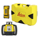 Leica Rugby 640 Rotary Laser 120 Rod Eye Alkaline Package