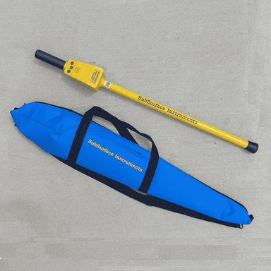 Subsurface Instruments ML-1 Magnetic Locator with carry bag on ground