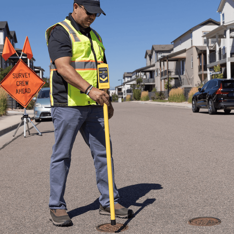 Schonstedt GA-52 Magnetic Locator used for utility location