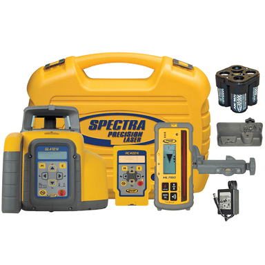 Spectra GL412 Single Grade Pipe Laser Equipment Kit