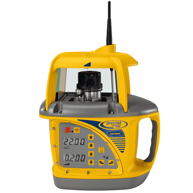 Spectra GL722 Dual Grade Laser Front View