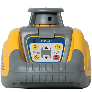 Spectra HV101 Laser Level Front View with Control Panel