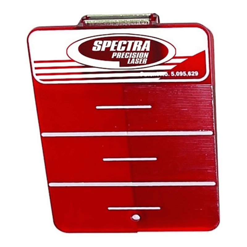 Spectra HV302 Laser Level Red Target Plate 1176