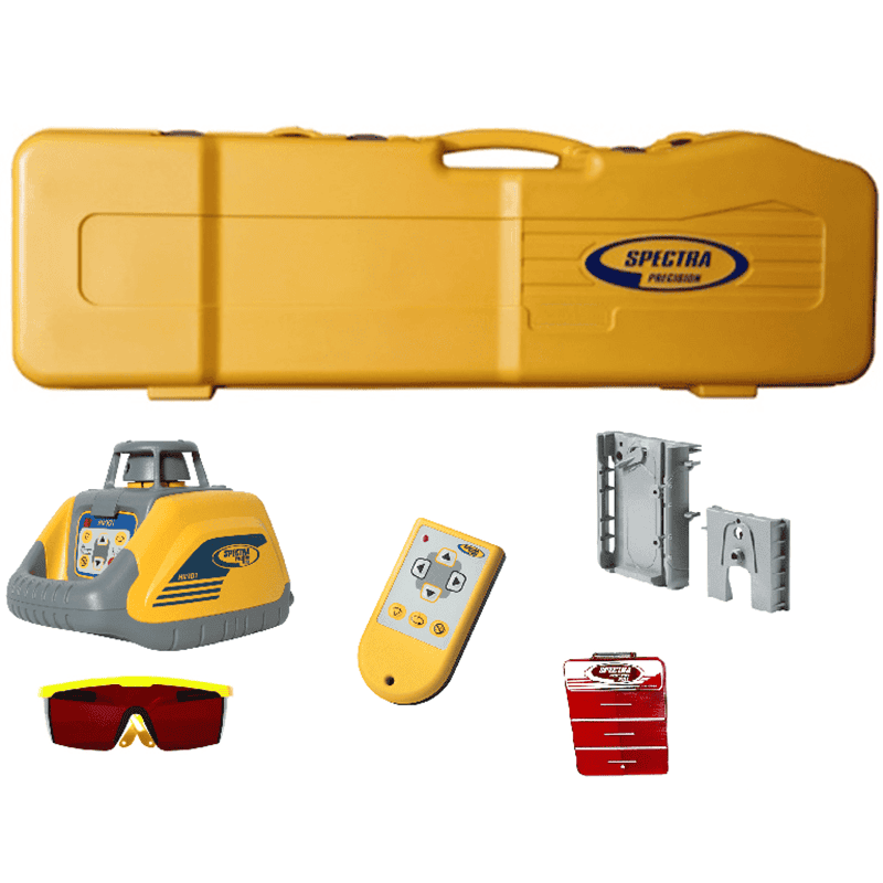 Spectra HV101 Laser Level Package 1