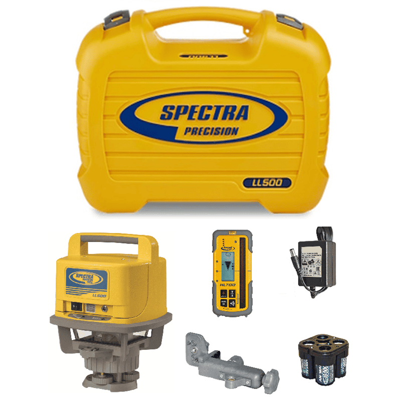 Spectra LL500 Laser Level Package 4