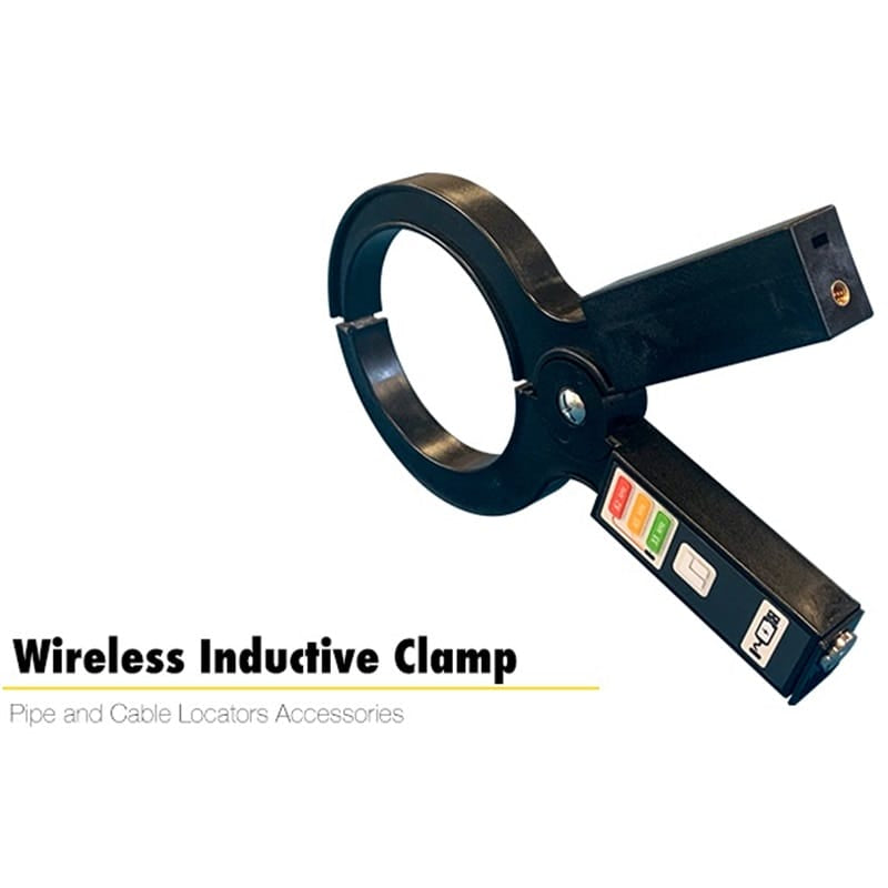 Subsurface Industries Wireless Inductive Clamp Side and Control Panel View