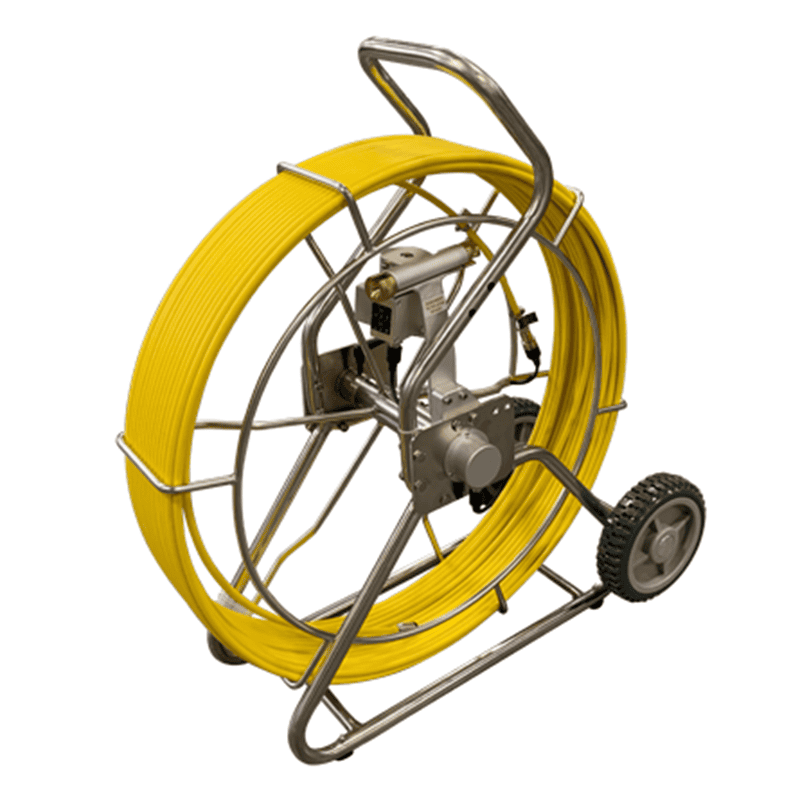 IC-38 1.5 inch Sewer Camera cable reel with meter